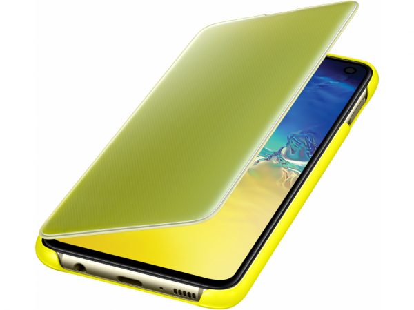 EF-ZG970CYEGWW Samsung Clear View Cover Galaxy S10e Yellow