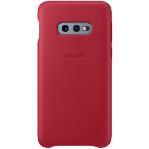 EF-VG970LREGWW Samsung Leather Cover Galaxy S10e Red