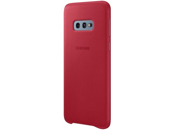 EF-VG970LREGWW Samsung Leather Cover Galaxy S10e Red