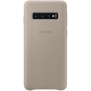 EF-VG973LJEGWW Samsung Leather Cover Galaxy S10 Grey
