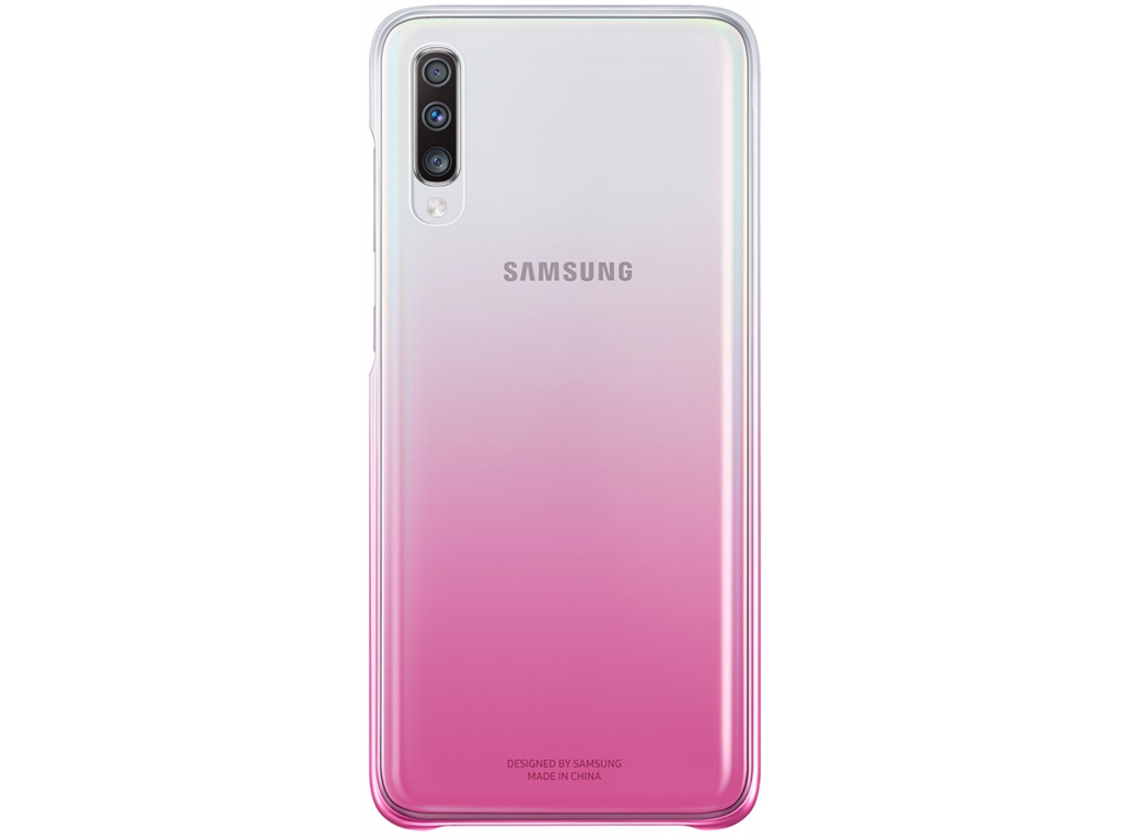 EF-AA705CPEGWW Samsung Gradation Cover Galaxy A70 Pink