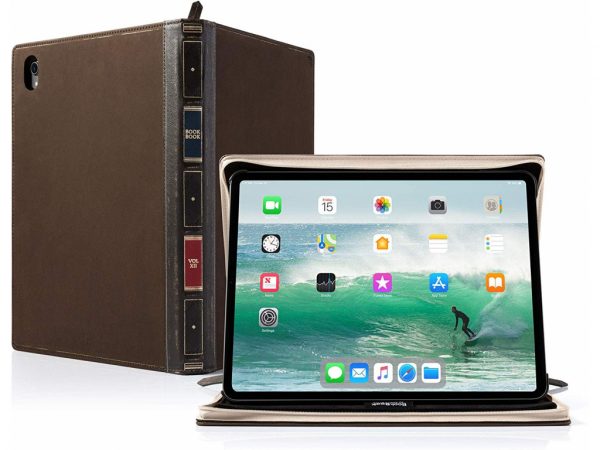 Twelve South BookBook Apple iPad Air Pro 12.9 2018 Vintage Brown