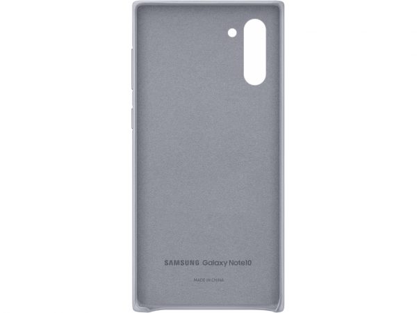 EF-VN970LJEGWW Samsung Leather Cover Galaxy Note10 Grey