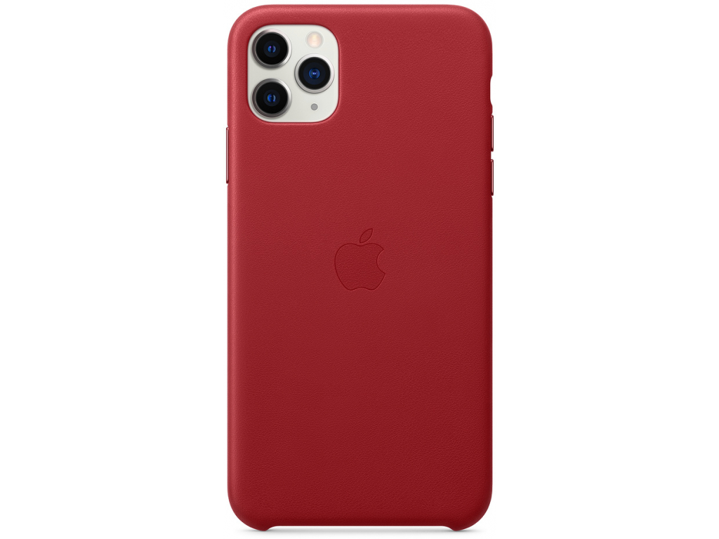 MX0F2ZM/A Apple Leather Case iPhone 11 Pro Max Red