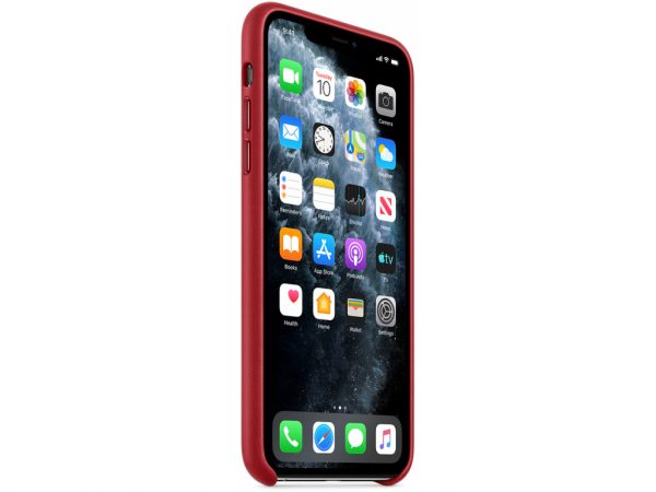 MX0F2ZM/A Apple Leather Case iPhone 11 Pro Max Red