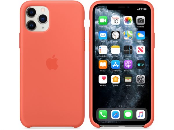 MWYQ2ZM/A Apple Silicone Case iPhone 11 Pro Clementine