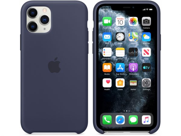MWYJ2ZM/A Apple Silicone Case iPhone 11 Pro Midnight Blue