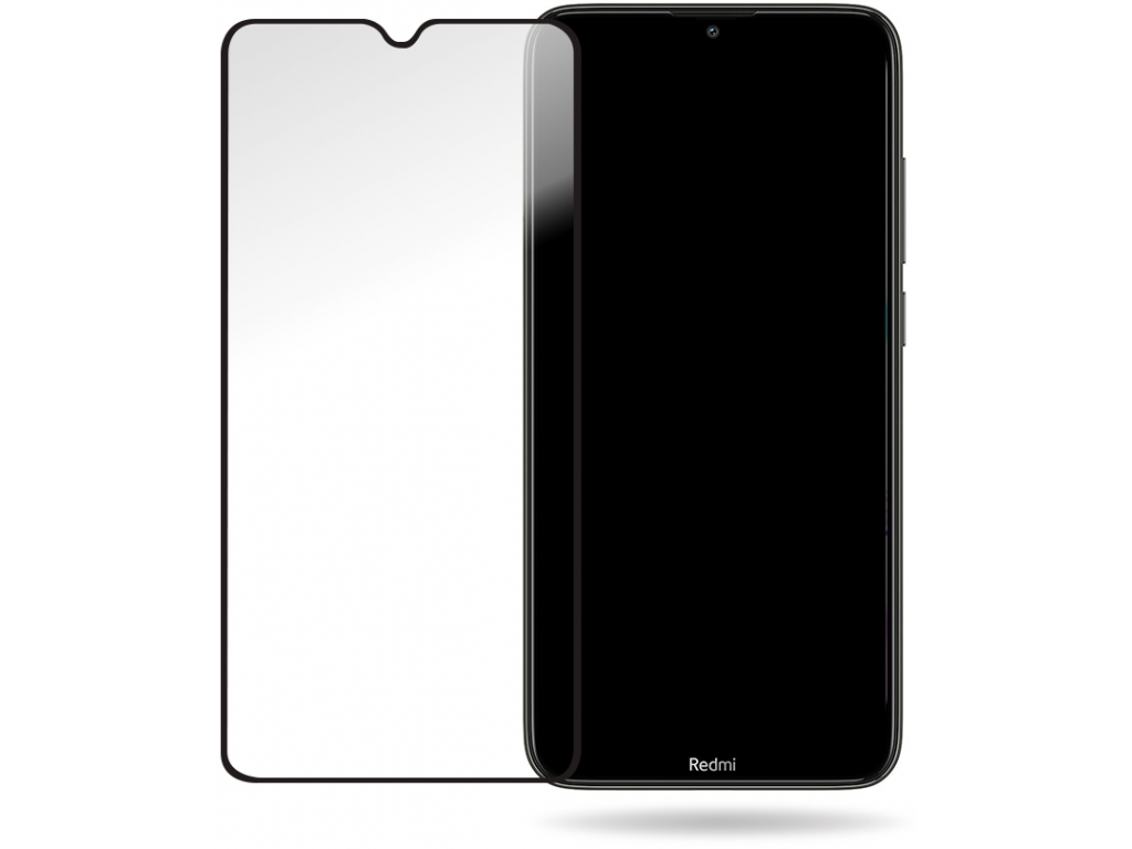 Mobilize Glass Screen Protector - Black Frame - Xiaomi Redmi 8/8a
