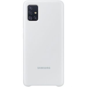 EF-PA715TSEGEU Samsung Silicone Cover Galaxy A71 Silver