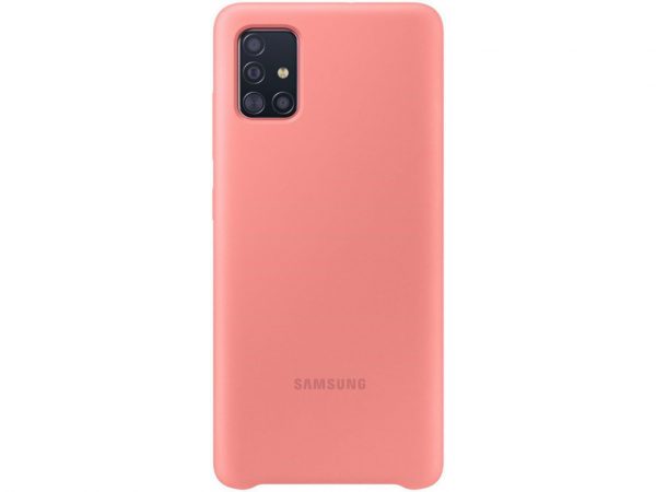EF-PA715TPEGEU Samsung Silicone Cover Galaxy A71 Pink