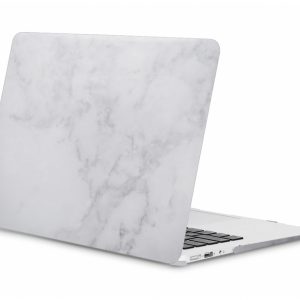 Xccess Protection Cover for Macbook Air 13inch A1932 (2018-2020) White Marble