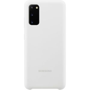 EF-PG980TWEGEU Samsung Silicone Cover Galaxy S20/S20 5G White