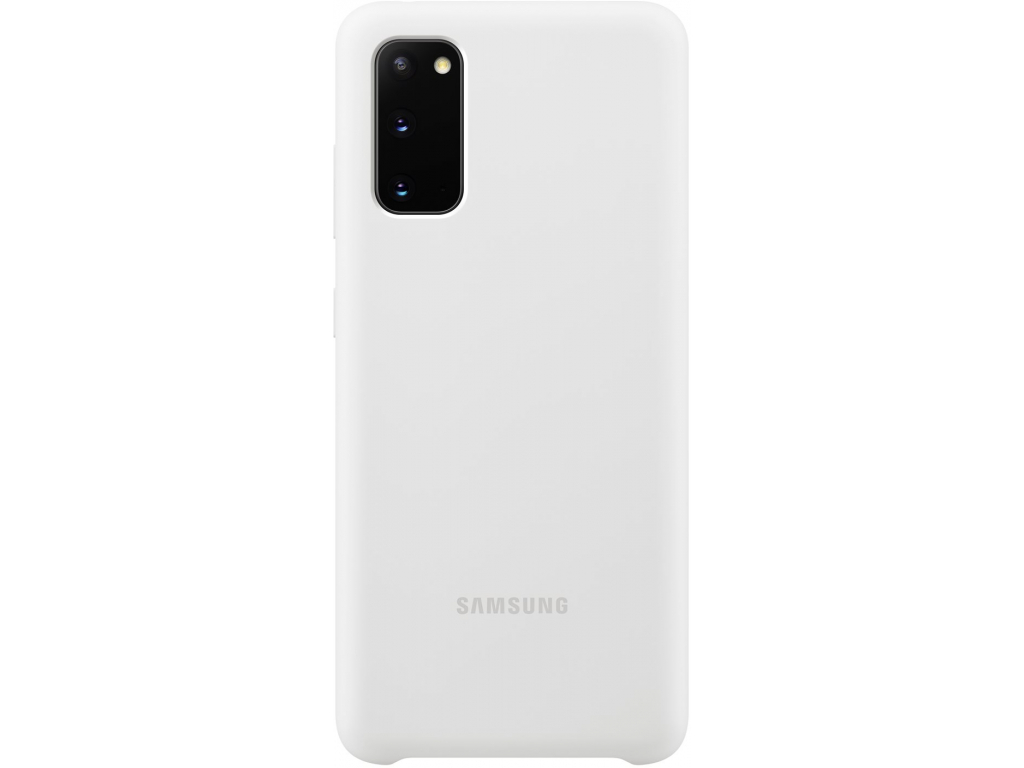 EF-PG980TWEGEU Samsung Silicone Cover Galaxy S20/S20 5G White
