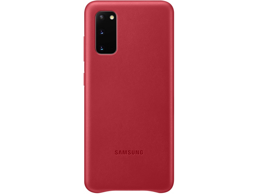 EF-VG980LREGEU Samsung Leather Cover Galaxy S20/S20 5G Red