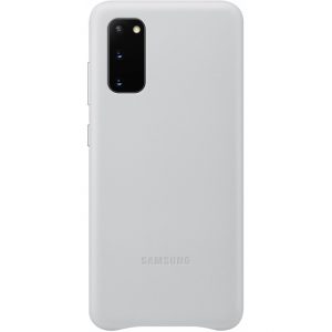 EF-VG980LSEGEU Samsung Leather Cover Galaxy S20/S20 5G Light Grey