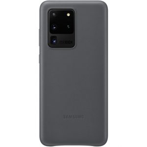 EF-VG988LJEGEU Samsung Leather Cover Galaxy S20 Ultra/S20 Ultra 5G Grey