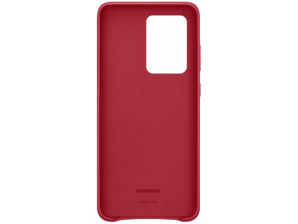 EF-VG988LREGEU Samsung Leather Cover Galaxy S20 Ultra/S20 Ultra 5G Red