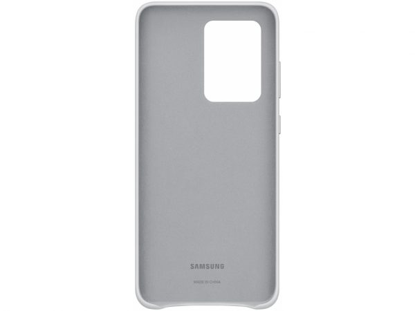 EF-VG988LSEGEU Samsung Leather Cover Galaxy S20 Ultra/S20 Ultra 5G Light Grey