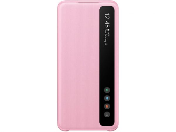 EF-ZG980CPEGEU Samsung Clear View Cover Galaxy S20/S20 5G Pink