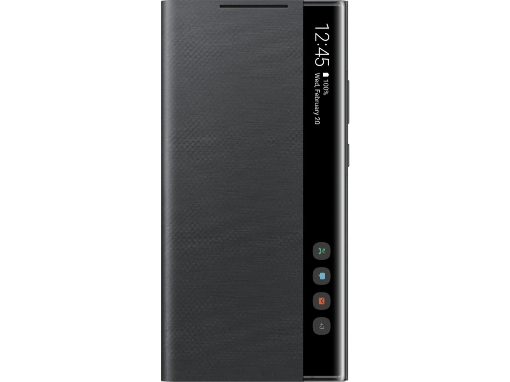 EF-ZN985CBEGEU Samsung Clear View Cover Galaxy Note20 Ultra/Note20 Ultra 5G Mystic Black