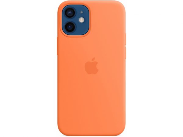 MHKN3ZM/A Apple Silicone Case with MagSafe iPhone 12 Mini Kumquat