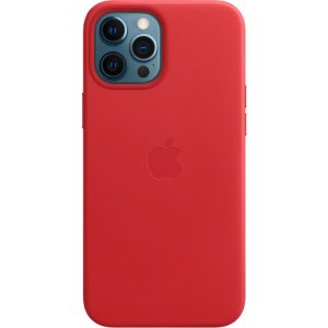 MHKJ3ZM/A Apple Leather Case with MagSafe iPhone 12 Pro Max (PRODUCT) Red