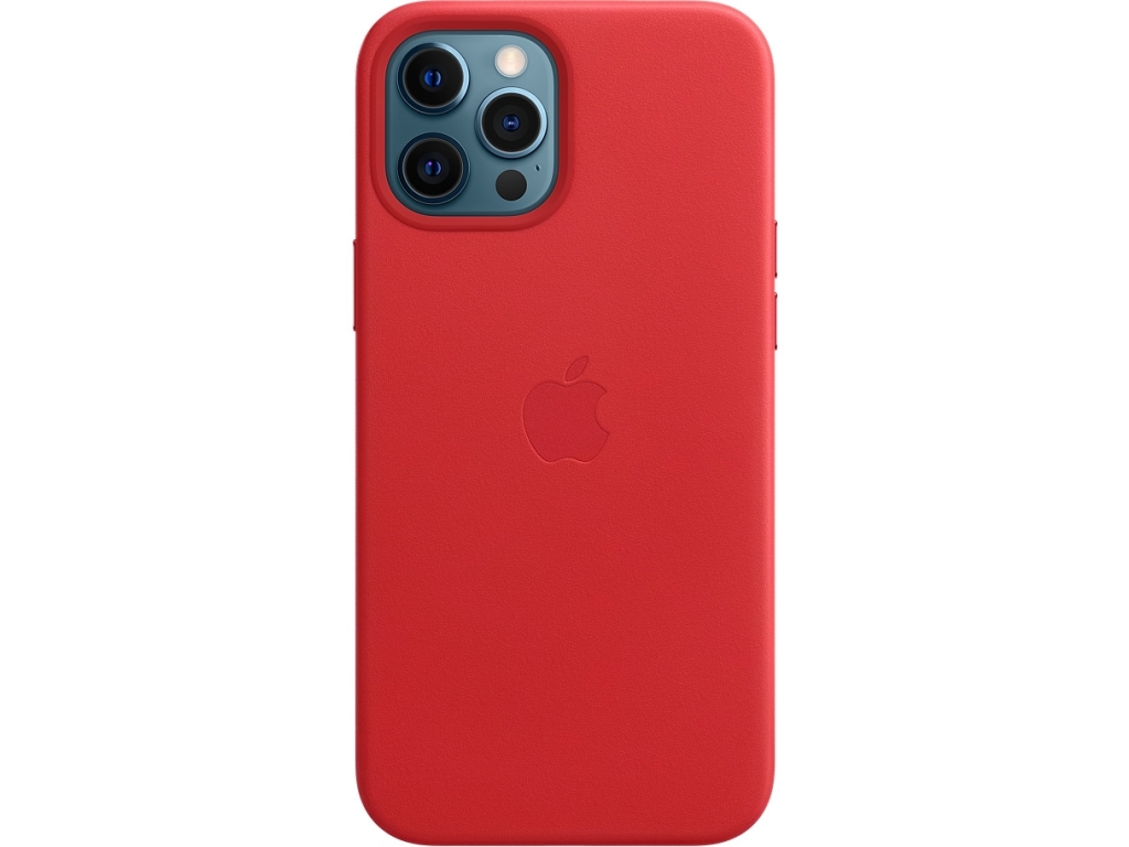 MHKJ3ZM/A Apple Leather Case with MagSafe iPhone 12 Pro Max (PRODUCT) Red