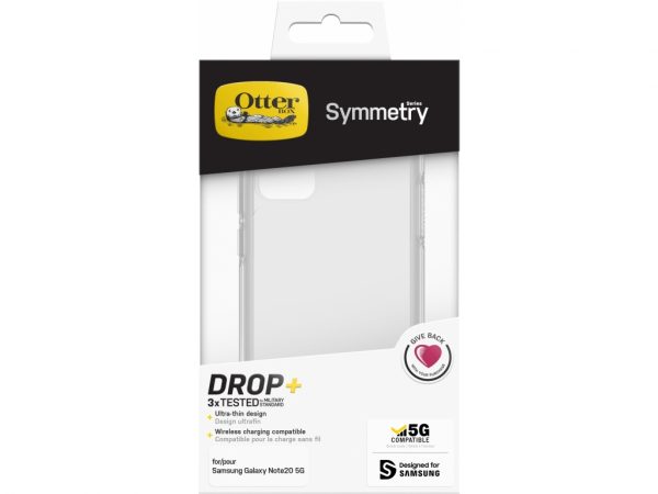 OtterBox Symmetry Clear Case Samsung Galaxy Note20 Clear