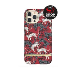 Richmond & Finch Freedom Series One-Piece Apple iPhone 12 Pro Max Samba Red Leopard