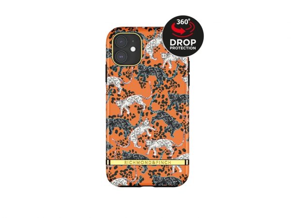 Richmond & Finch Freedom Series Apple iPhone 11 Orange Leopard