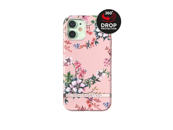 Richmond & Finch Freedom Series One-Piece Apple iPhone 12 Mini Pink Blooms
