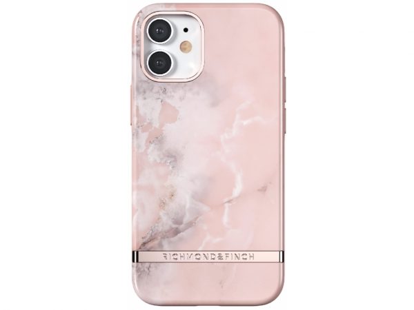 Richmond & Finch Freedom Series One-Piece Apple iPhone 12 Mini Pink Marble
