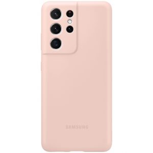 EF-PG998TPEGWW Samsung Silicone Cover Galaxy S21 Ultra Pink