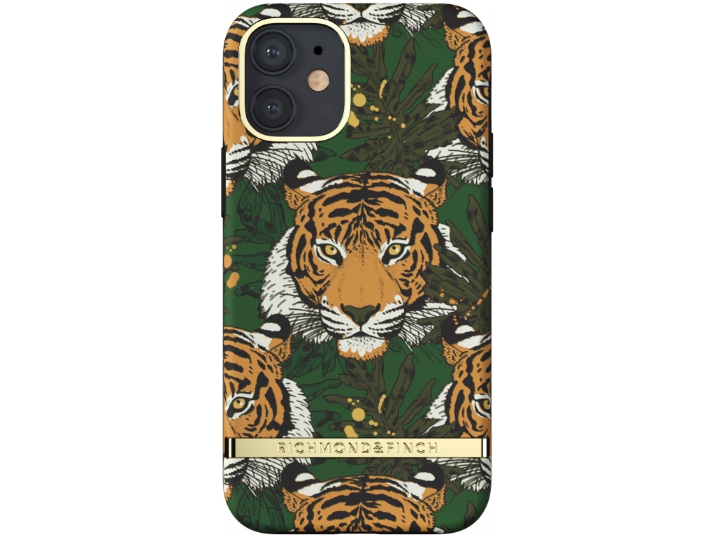 Richmond & Finch Freedom Series One-Piece Apple iPhone 12 Mini Green Tiger