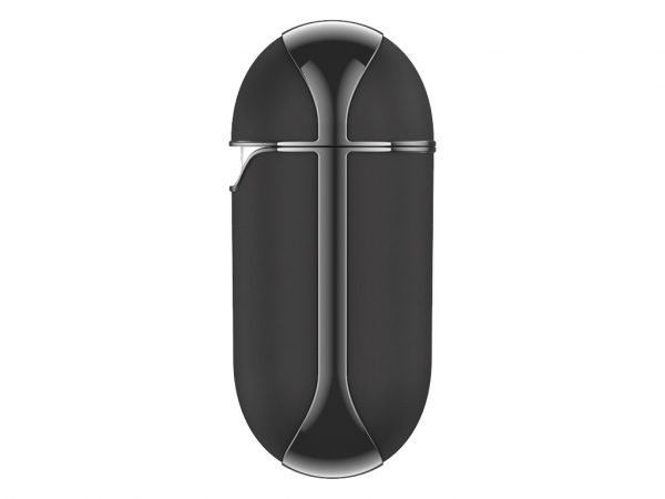 Valenta Leather Snap Case Apple Airpods Gen 1/2 Black