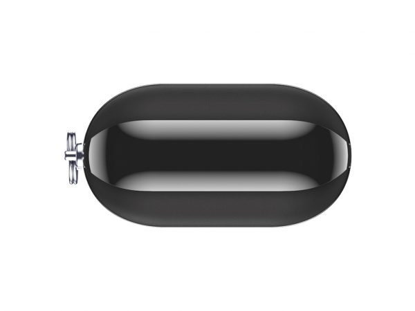 Valenta Leather Snap Case Apple Airpods Gen 1/2 Black