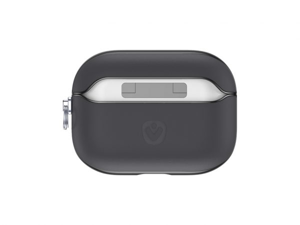 Valenta Leather Snap Case Apple Airpod Pro Grey