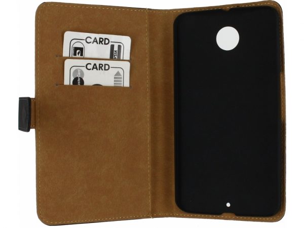 Mobilize Slim Wallet Book Case Motorola Google Nexus 6 Black