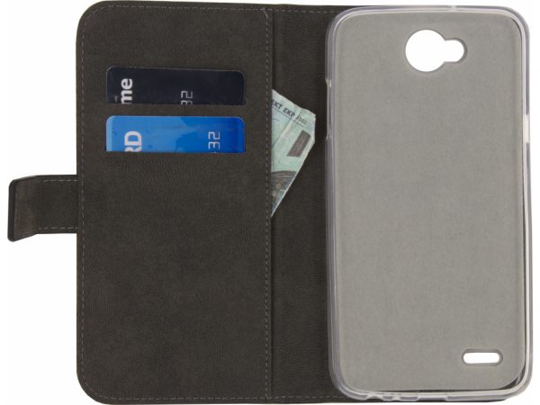 Mobilize Classic Gelly Wallet Book Case LG X Power 2 Black
