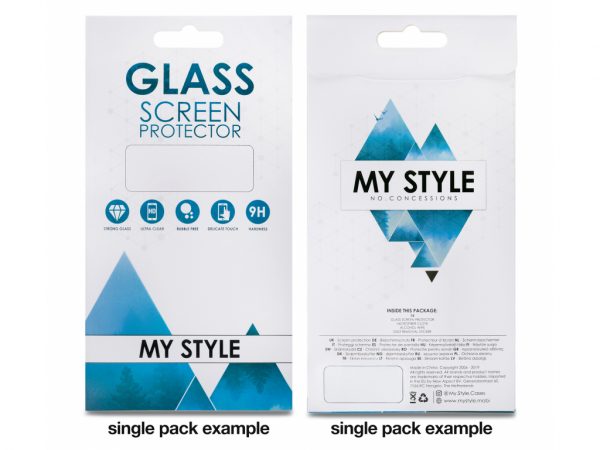 My Style Tempered Glass Screen Protector for Samsung Galaxy A7 2018 Clear (10-Pack)