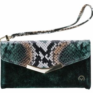 Mobilize 2in1 Gelly Velvet Clutch for Samsung Galaxy A42/A42 5G Green Snake