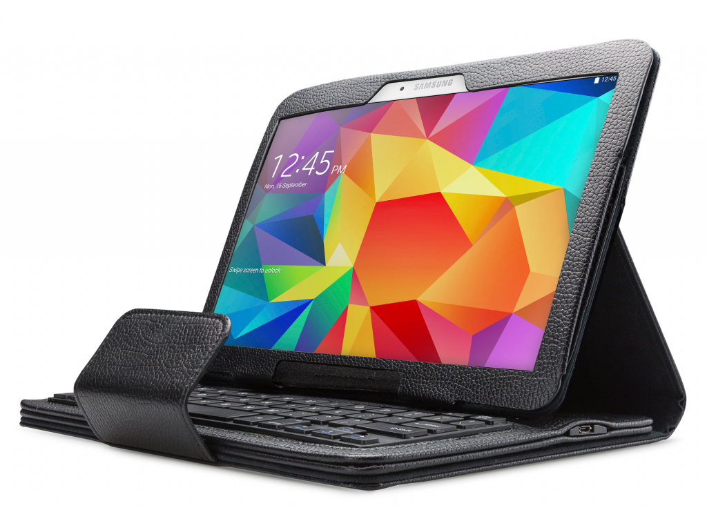 Xccess Case incl. Bluetooth Keyboard Samsung Galaxy Tab 4 10.1 Black