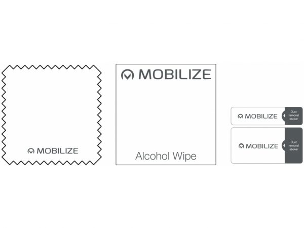 Mobilize Edge-To-Edge Glass Screen Protector Samsung Galaxy S6 Edge White