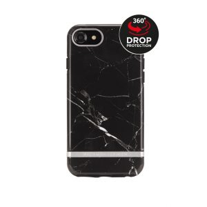 Richmond & Finch Freedom Series Apple iPhone 6/6S/7/8/SE (2020) Black Marble/Silver