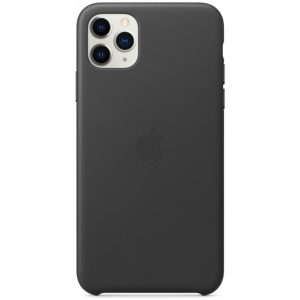MX0E2ZM/A Apple Leather Case iPhone 11 Pro Max Black