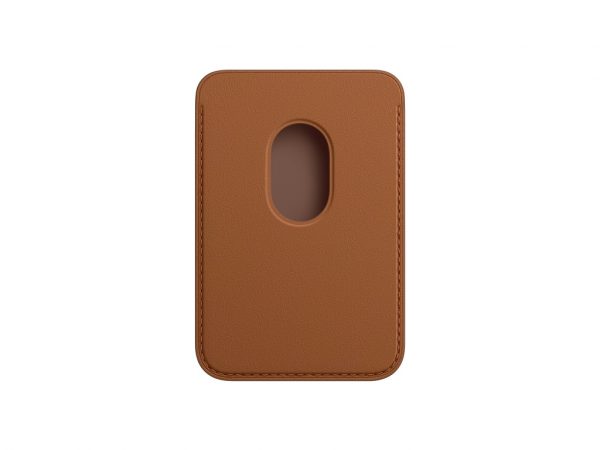 MHLT3ZM/A Apple Leather Wallet with MagSafe Saddle Brown