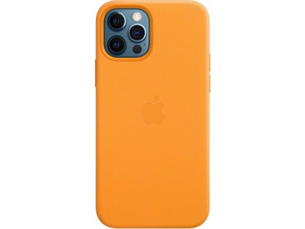 MHKC3ZM/A Apple Leather Case with MagSafe iPhone 12/12 Pro California Poppy