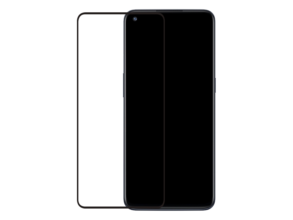 Mobilize Edge-To-Edge Glass Screen Protector OnePlus Nord N10 5G Black Edge Glue
