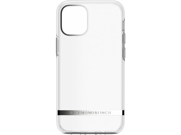 Richmond & Finch Clear Case Collection Apple iPhone 12 Mini Transparent/Silver