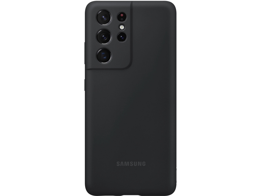 EF-PG998TBEGWW Samsung Silicone Cover Galaxy S21 Ultra Black
